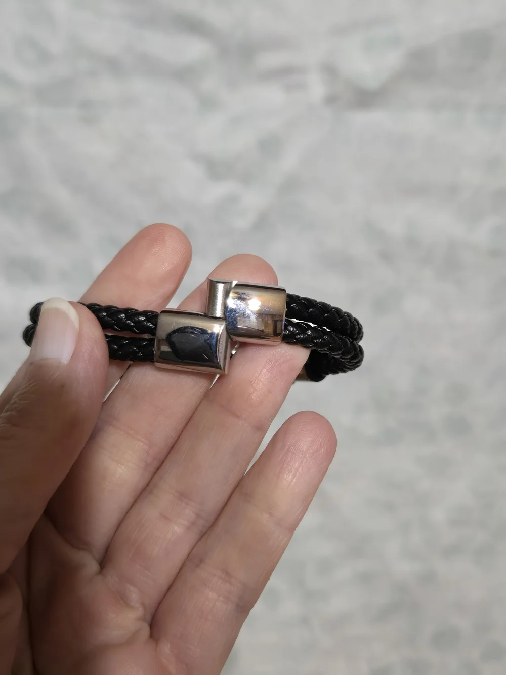 N/A leather clasp